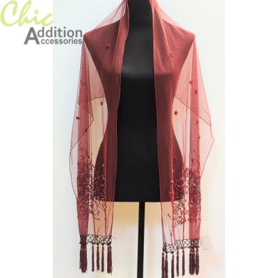 Beaded Shawl 6301-B